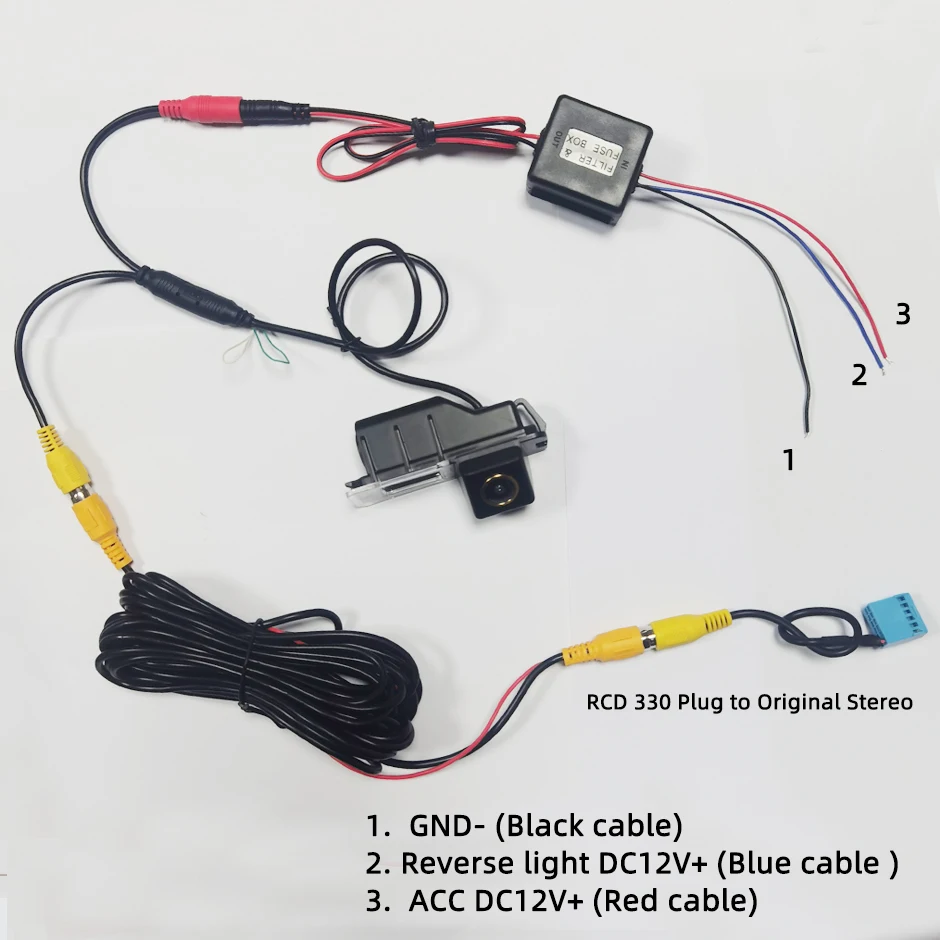 Pi Camera Cable - Автомобильная камера заднего вида, фильтр, выпрямитель,