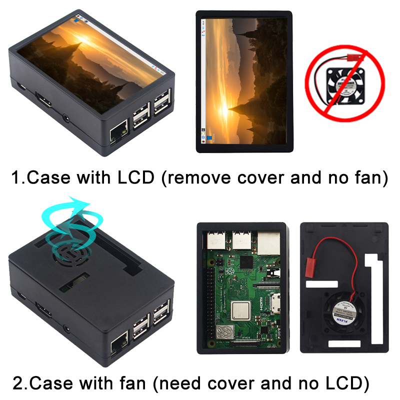 3,5-дюймовый Raspberry Pi 3B/3 – обзор и цена Pi 4 Case