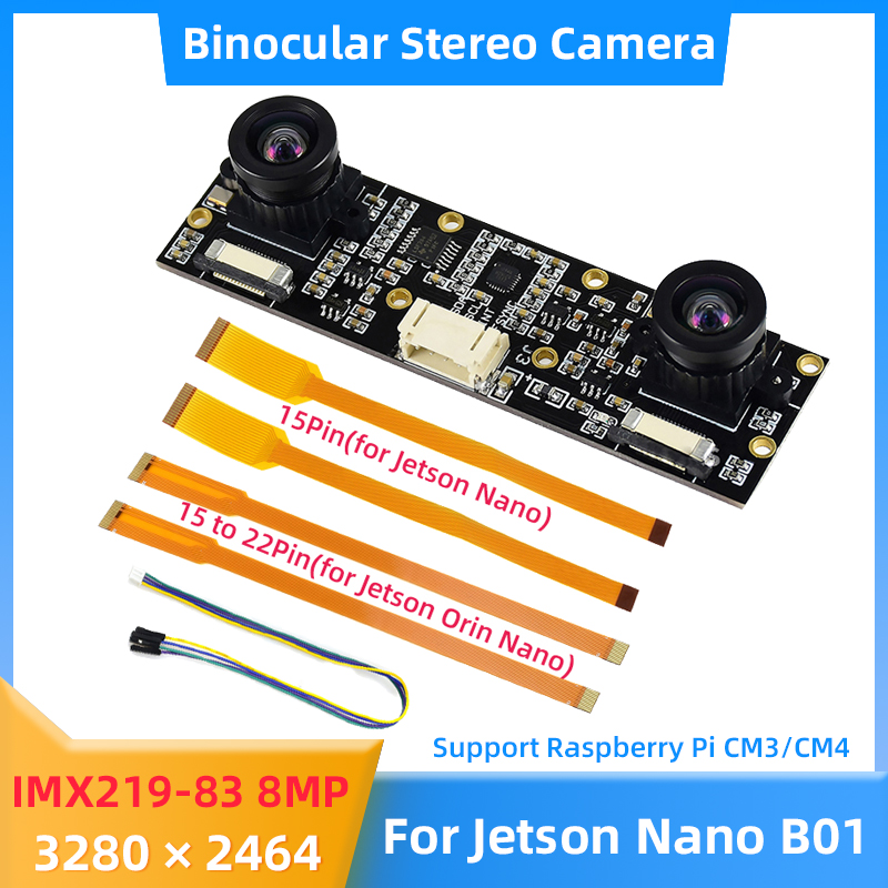 Бинокулярная камера IMX219 8 М – обзор и цена Pi Camera Module