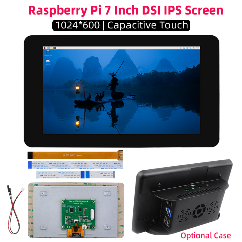 Raspberry Pi 7-дюймовый DSI 10 – обзор и цена Pi 5 Case