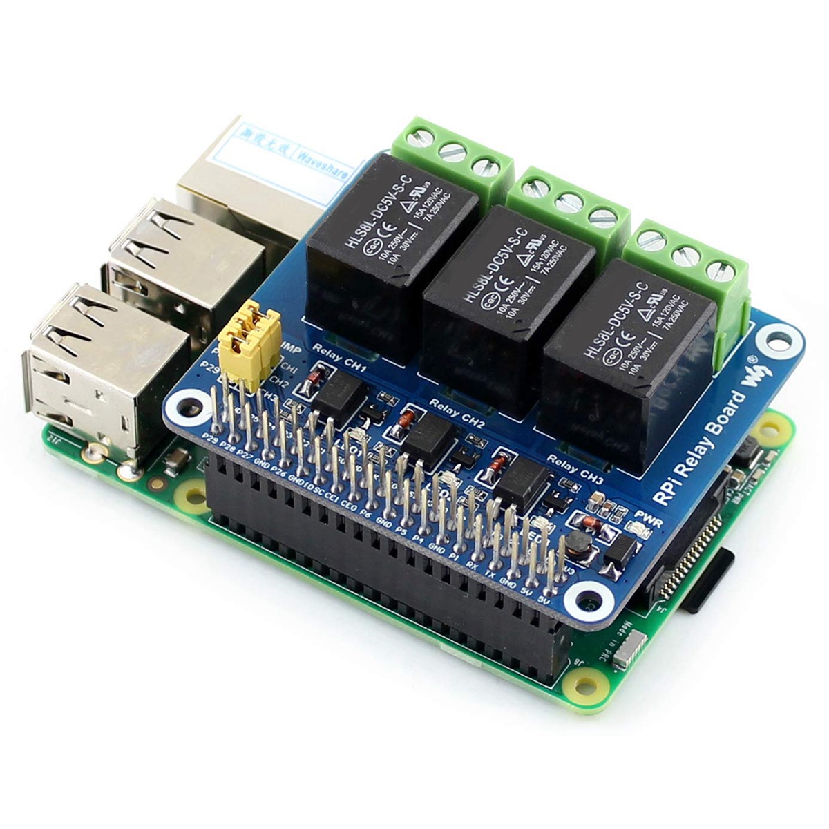 Модуль расширения Waveshare 5V – обзор и цена Raspberry Pi Kit