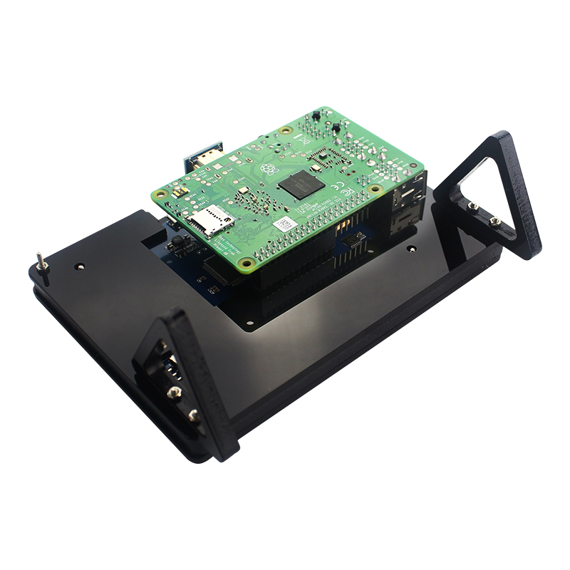 Акриловый держатель-опора, пре – обзор и цена Pi 5 Case