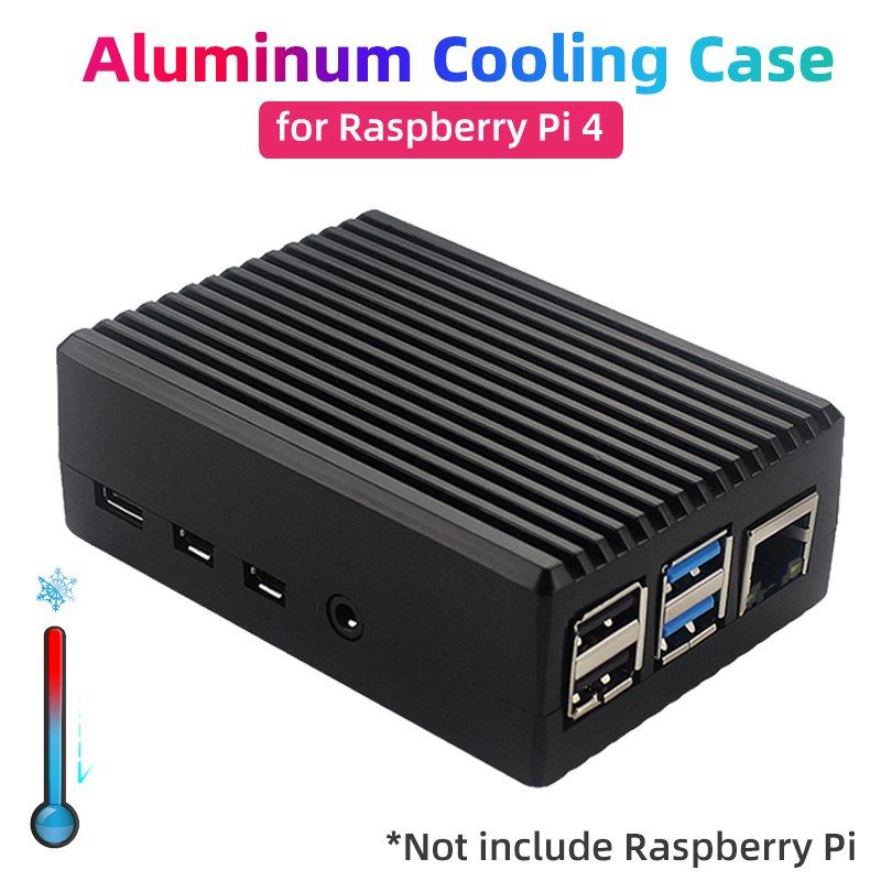Корпус из алюминиевого сплава  – обзор и цена Pi 4 Case