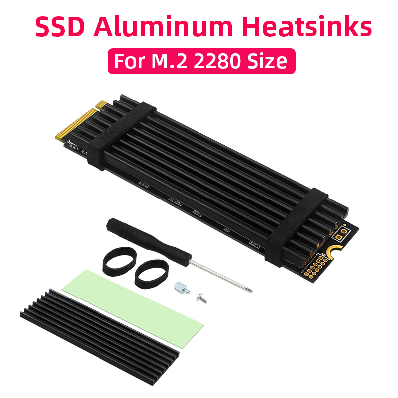Радиатор SSD M.2, алюминиевый  – обзор и цена Pi Cooler